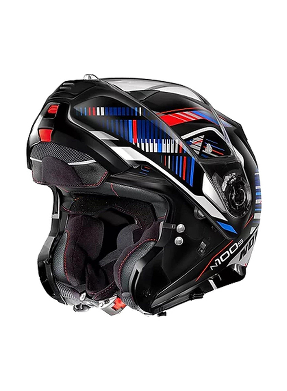 Nolan Plus 48 Starboard N-COM Flip-Up Motorcycle Helmet, N100-5, Multicolour, Large