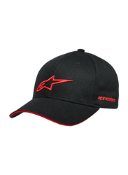 Alpinestars Rostrum Hat for Unisex, One Size, Black/Red