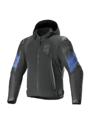 Alpinestars Zaca Air Venom WP Jacket, Black/Blue, Medium