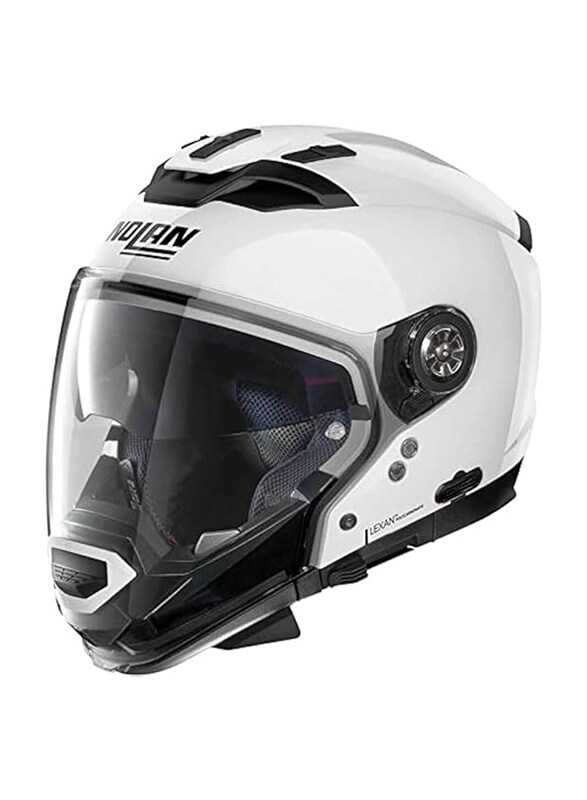 

Nolan Classic N70-2GT N-Com 005 Convertible Motorcycle Helmet, Large, White