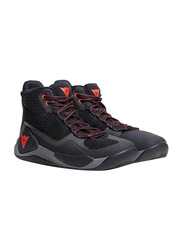 Dainese Atipica Air 2 Shoes, Size 43, Black/Fluo Red