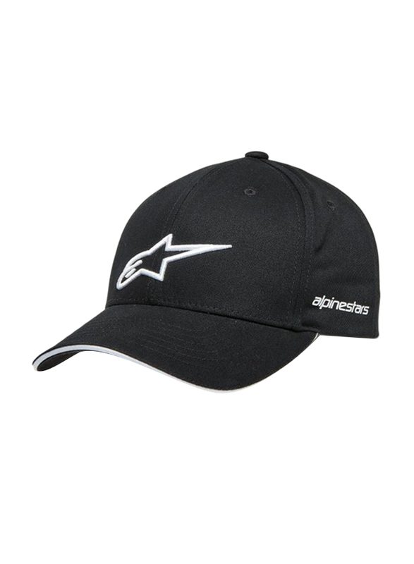 Alpinestars Rostrum Hat for Unisex, One Size, Black/White