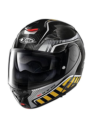 Nolan X-Lite X-1005 Ultra Carbon 015 Cheyenne N-Com Motorcycle Flip-up Helmet, Multicolour, Large