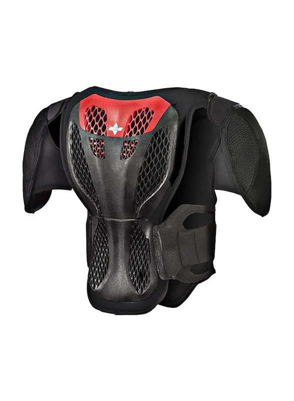 Alpinestars A-5 S Youth Body Armour, Black/Red, S/M