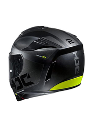 HJC RPHA70 Balius Motorcycle Helmet, Large, Black