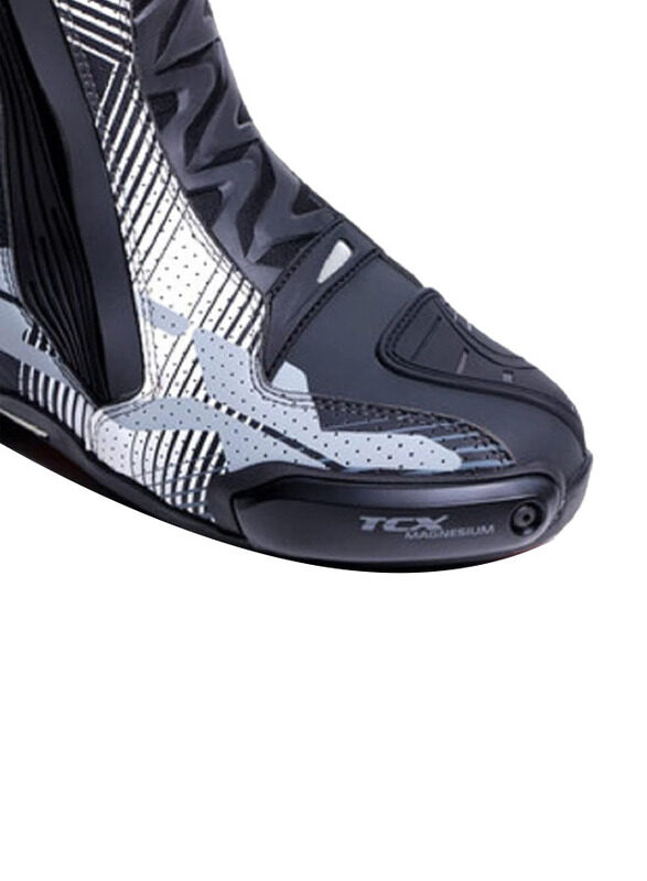 TCX RT-Race Pro Air Boot, Black/White/Grey, Size 45