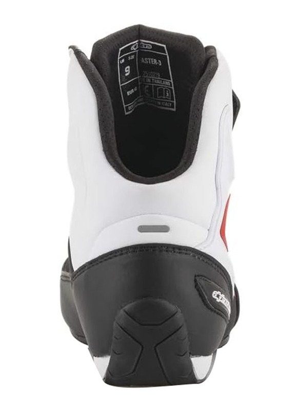 Alpinestars Faster-3 Shoes, Black/White/Red, Size 11