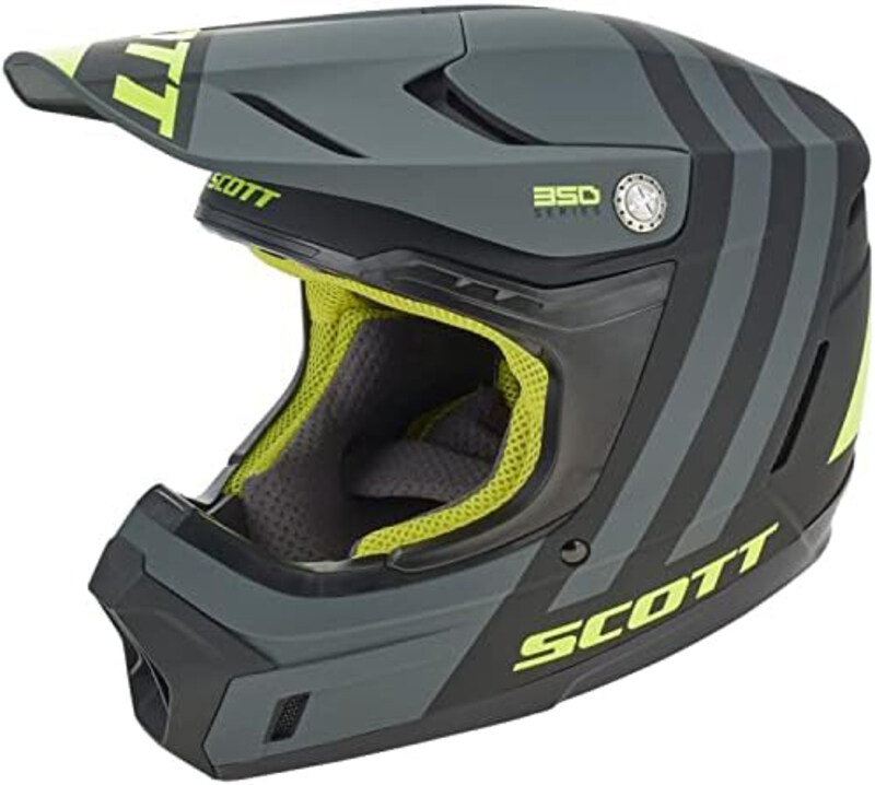 

Scott 350 Evo Plus Dash Ece Helmet, Large, Black/Fluo Yellow
