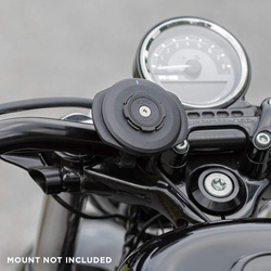 Quad Lock USB Weatherproof Wireless Charging Head for Quad Lock Motorcycle Mounts, Black