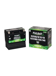 Fulbat Lithium Battery for Suzuki R1000/R750/S1000/Hayabusa/V-Storm 1050/Yamha R1/MT09/MT07/Tenere 700, Black