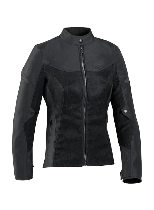 

Ixon Fresh Lady LS Textile Jacket for Women, Medium, Black