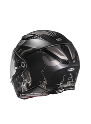 HJC F70 Spector Helmet, Medium, F70-SPE-MC5SF-M, Black/Grey