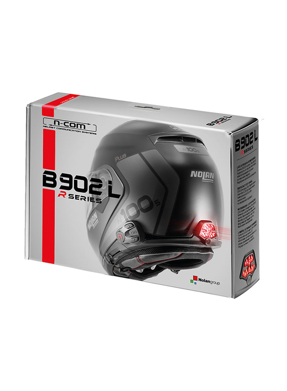 Nolan Bncom00000040 N-Com Bluetooth Intercom for Motorbike Helmets, Black