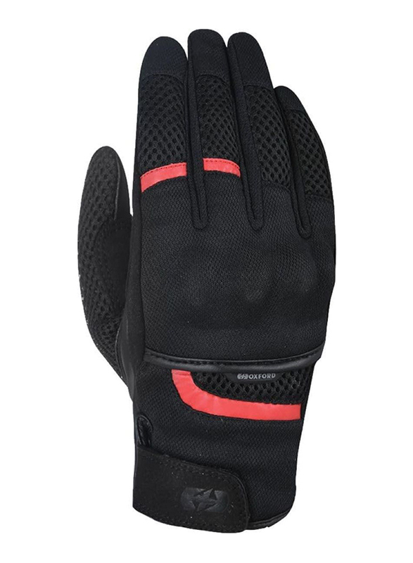 Oxford Air MS Short Summer Glove, Medium, GM181102, Black