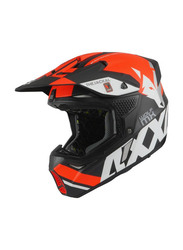 Axxis Wolf Jackal B14 Helmet, Large, Mx803, Matt Fluorescent Orange