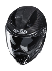 HJC F70 Carbon Solid Helmet, X-Large, F70-CAR-SOL-XL, Black