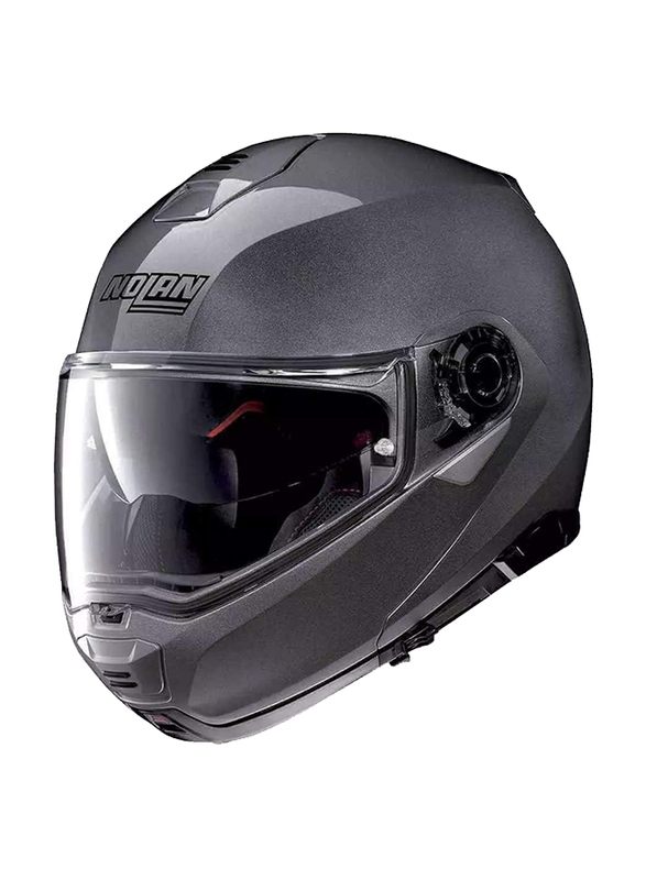 Nolan Classic 002 N-Com Flip-Up Helmet for Bike Riders, N100-5, Black, Medium