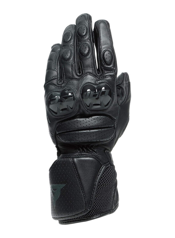 

Dainese Impeto Mens Leather Motorcycle Gloves, Medium, Black