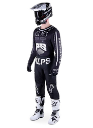 Alpinestars Racer Found Motocross Jersey for Men, Double Extra Large, Black
