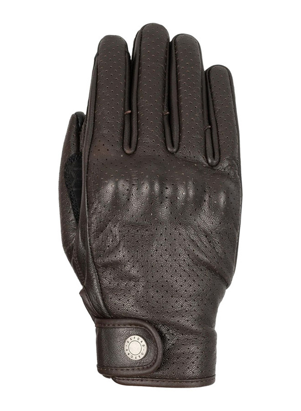 

Oxford Henlow Air Women's Motorcycle Glove, Medium, Brown