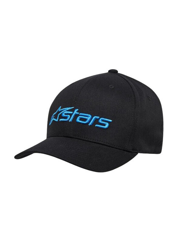 Alpinestars Blaze 2.0 Cap for Unisex, S-M, Black/Blue