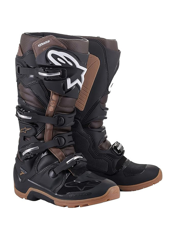 Alpinestars Tech 7 Enduro Boots, Size 11, Black/Brown