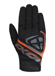 Ixon Hurricane Motorcycle Summer Gloves, Medium, 300101032-1055-M, Black/Orange