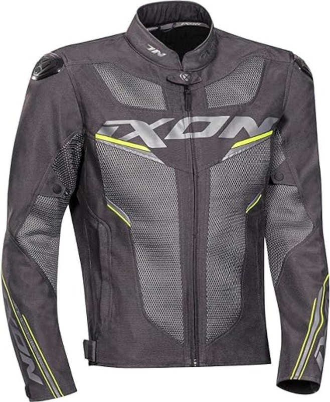 Ixon Draco 4041 Motorcycle Jacket, 100101108-4041-S, Multicolour, Small