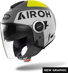 Airoh Helios Helmet, Small, Grey