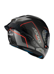 Axxis Cobra Rage A2 Helmet, Medium, Ff104C, Gloss Pearl Grey
