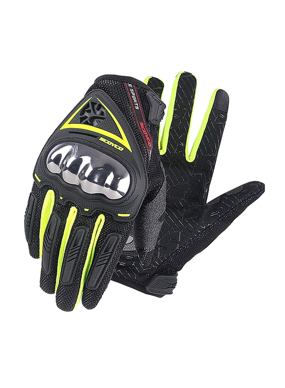 Scoyco Gloves, Medium, MC44, Green
