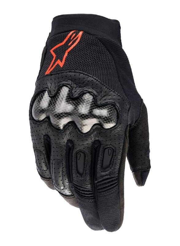 

Alpinestars Megawatt Gloves, Medium, 3565023-1030-M, Black/Fluorescent