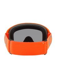 Oakley O-Frame 2.0 Pro MX Goggles, One Size, Orange/Dark Grey