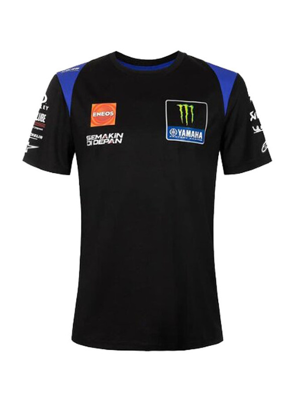 Vr46 T-Shirt for Men, Medium, Black