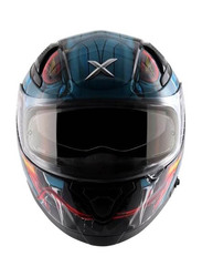 Axor Helmets Apex Venomous D/V-E Kmb Helmet, Small, Black/Blue