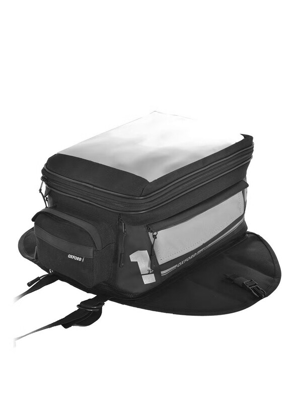 

Oxford F1 Tank Bag, Large, OL442, Black/Grey