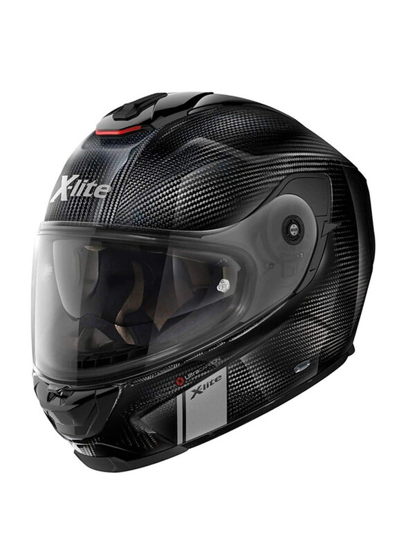 

Nolan X-Lite Ultra Carbon Modern Class Com Motorcycle Helmet, Carbon Black, Large