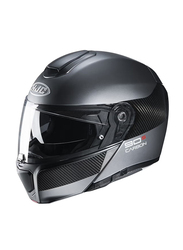 HJC RPHA 90S Carbon Luve Helmet, Medium, RPHA90-MC5SF-LUV-M, Black