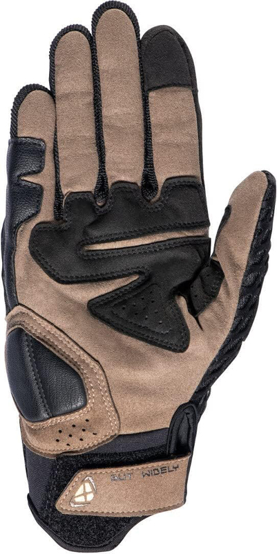 Ixon Dirt Air Summer Motorcycle Gloves, 1060, 2X-Large, Black/Sand