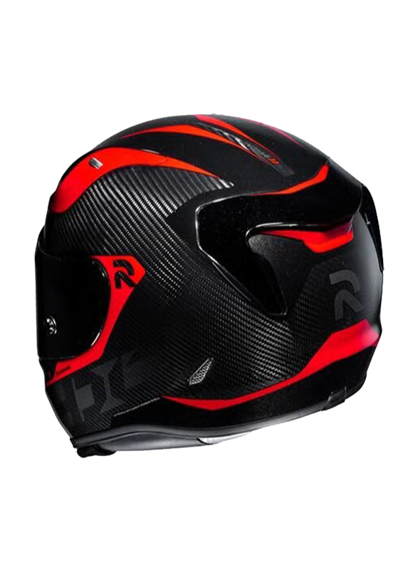 HJC RPHA11 Carbon Bleer Helmet, Medium, RPHA11-MC1-BLE-M, Black/Red