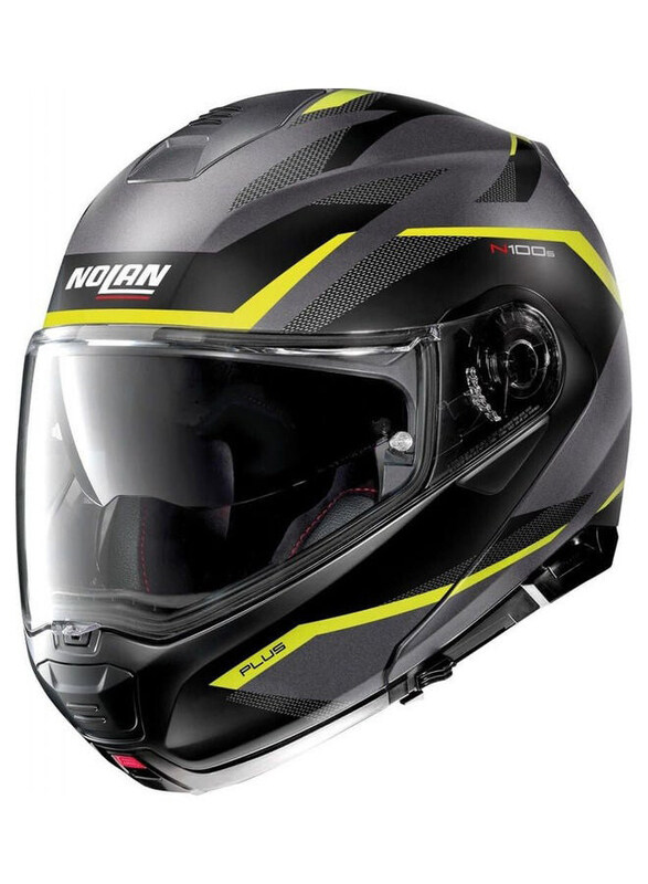 

Nolan Overland N-Com Flat Full Face Motorcycle Helmet, X-Large, N100-5 Plus-033, Lava Grey