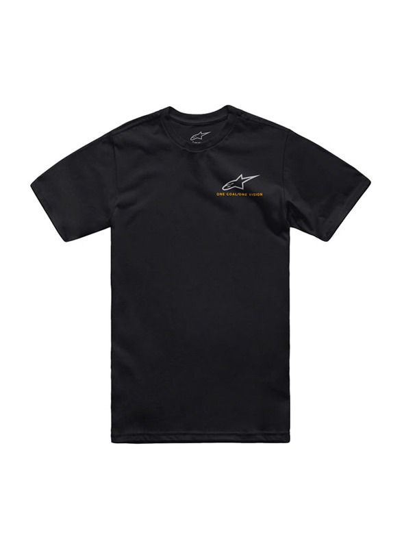 Alpinestars S.P.A. Stars Sparky CSF Tee T-shirt for Men, Large, Black