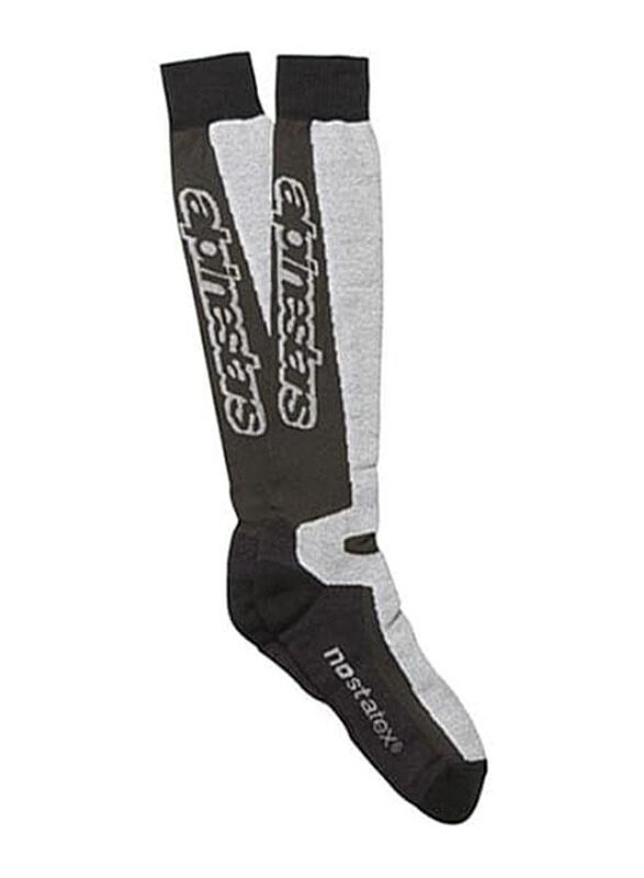 

Alpinestars S.P.A. Thermal Tech Socks, Small/Medium, Black Gray