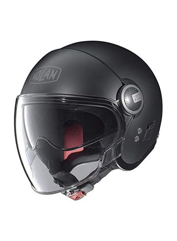 

Nolan Visor Classic Flat Helmet, Small, N21, Black