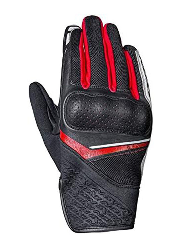 

Ixon RS Launch Gloves, Medium, Black/Red