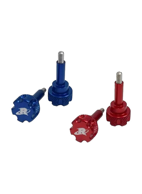 

Riva Yamaha 1.8L Engine Cover Billet Knob Set, Red