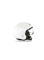 Nolan N21 Classic 005 Open Face Motorcycle & Scooter Helmet, X-Large, Metal White