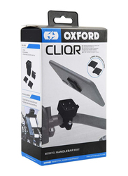 Oxford Motorcycle Handlebar Mount, 22 mm, OX850, Black