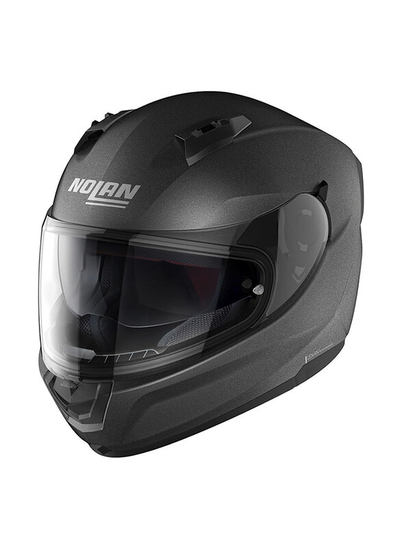 

Nolan N60-6 Special 09 Full Face Motorcycle Helmet, Graphite Black, Large