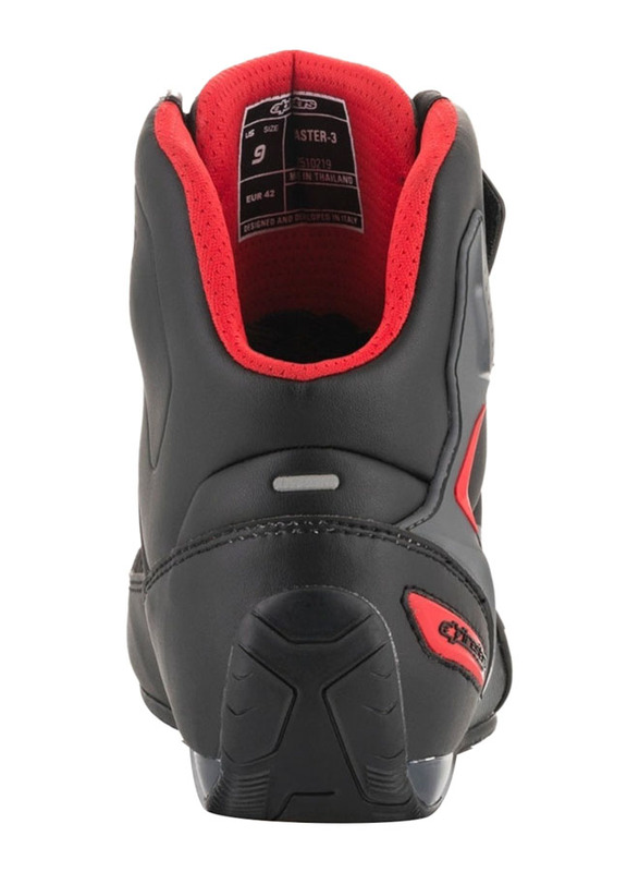 Alpinestars Faster-3 Motorcycle Shoes, 43 EU, Black